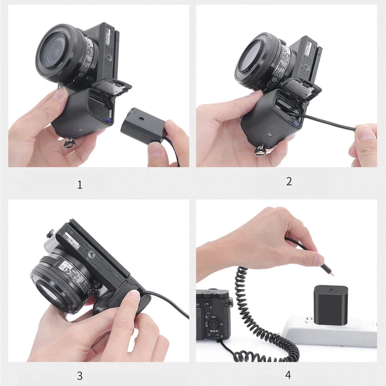 Type C to AC-PW20 NP-FW50 Dumm - Sony Camera Zv-E10 recension och pris